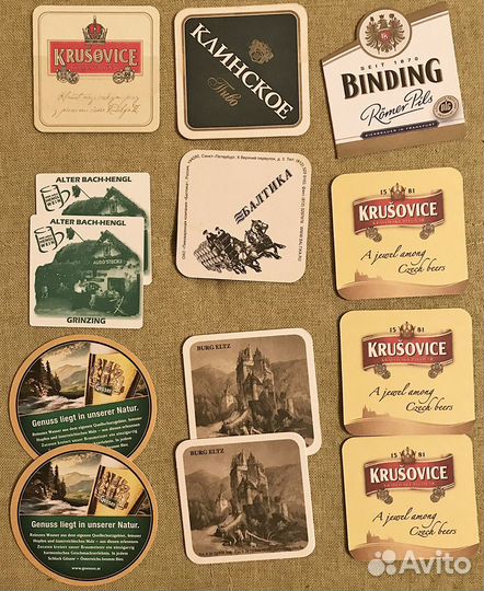 Бирдекели, подставки под пивные бокалы