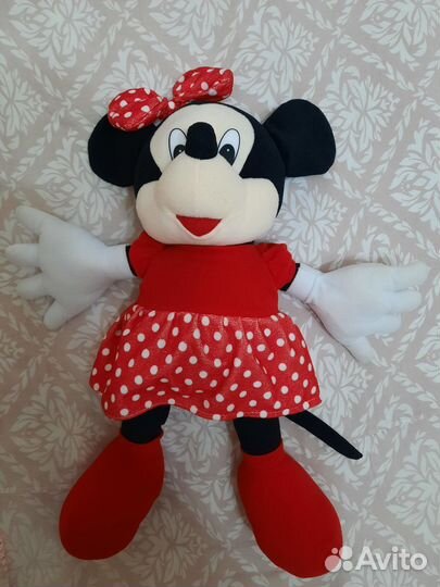 Мягкая игрушка Минни Маус Minnie Mouse 60 см