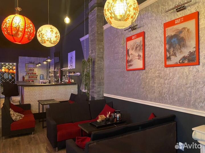 Готовый бизнес китайская чайная с кальянами