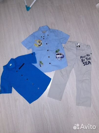 Рубашки 3-4 года
