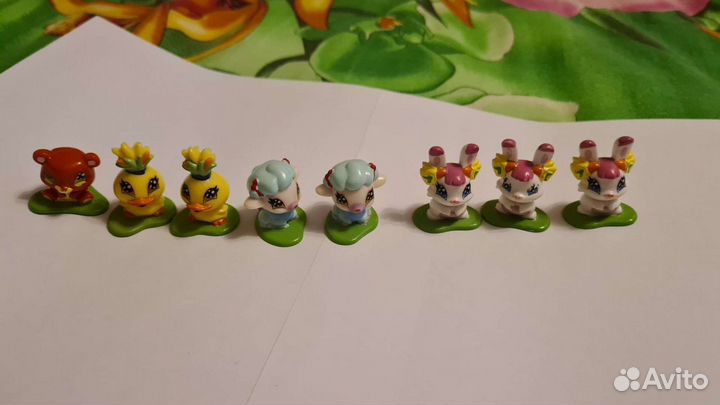 Игрушки из киндера питомцы winx