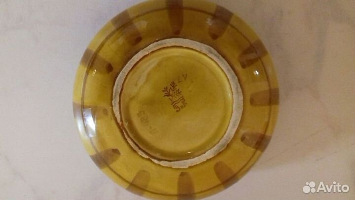 Пепельница. фаянс, конаково, зик СССР