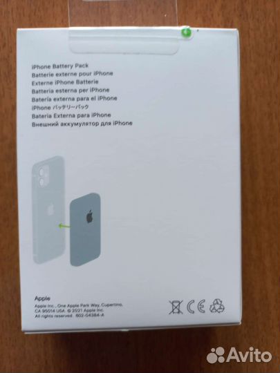 Внешний аккумулятор для iPhone