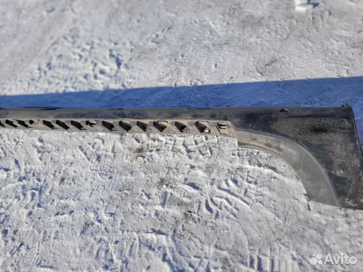 Накладка на порог наружная правая renault Duster