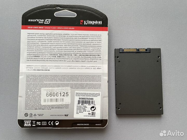 SSD Kingston V300 240Gb