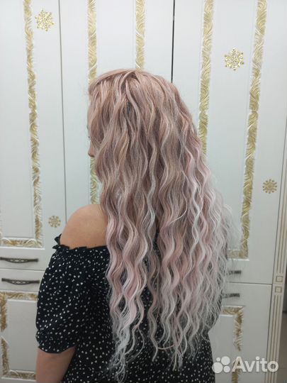 Афрокудри на каркас, дредокудри