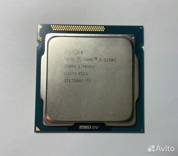 Процессор Intel Core i5 3330S сокет 1155