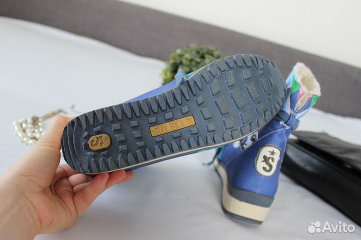 Сапоги новые Snoboot натуральная шерсть 36