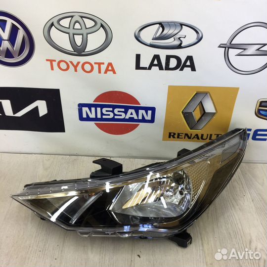 Фара Hyundai solaris 2 Лев