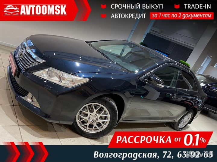 Toyota Camry 2.5 AT, 2012, 167 000 км