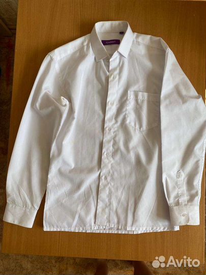 Рубашки для мальчика,11-12лет, 2шт