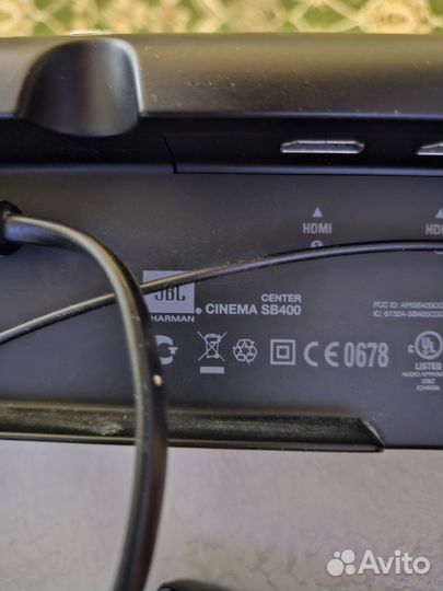 Саундбар jbl cinema sb400
