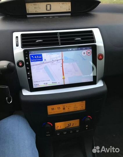 Магнитола на Citroen C4 Android