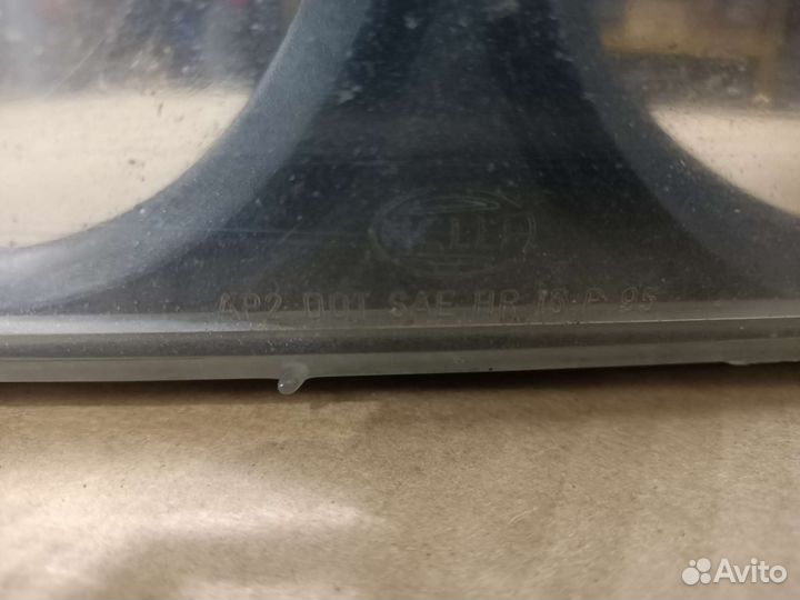 Стекло фары bmw e39. Дорест. Левое