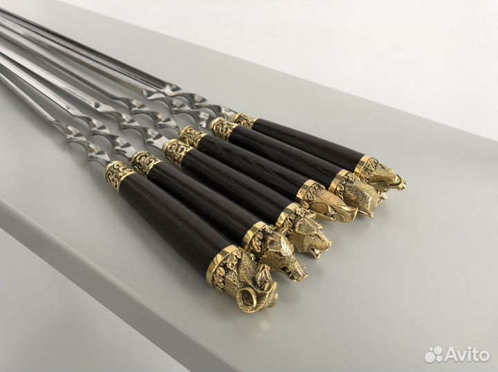 Шампура подарочные литые ручная работа