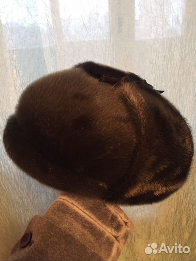 Меховая мужская кепка