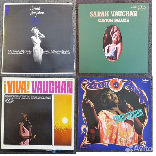 Sarah Vaughan Vinyl Jazz Japan US