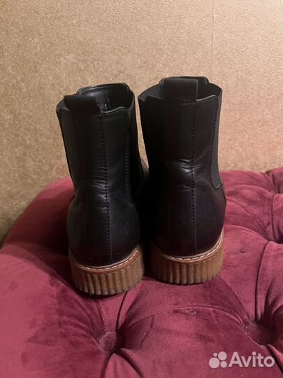 Ботинки челси женские натуральная кожа