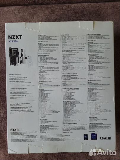 Nzxt Z690 материнская плата