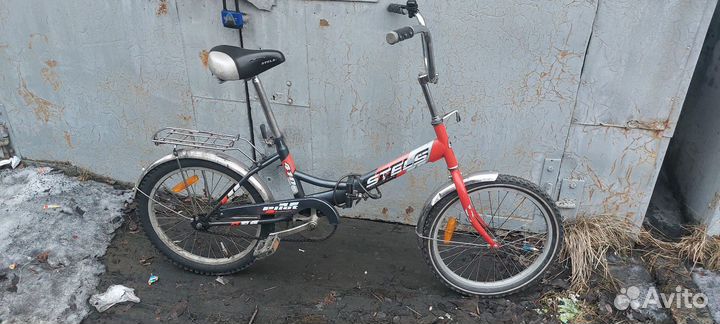 Велосипед stels складной