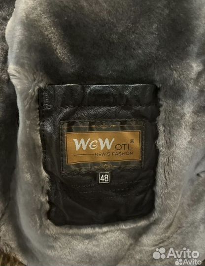 Кожаная куртка Wew Olt
