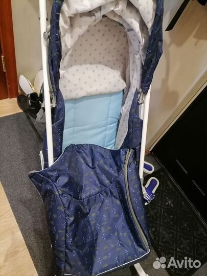 Детские санки коляска