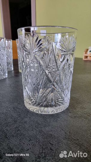 Хрустальные стаканы СССР