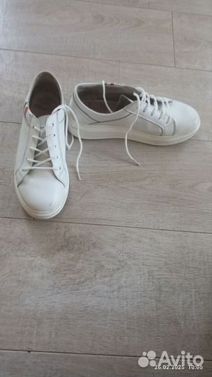 Кеды женские натуральная кожа 38