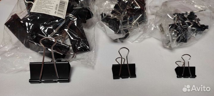 Зажим для бумаги 24,31,51 мм