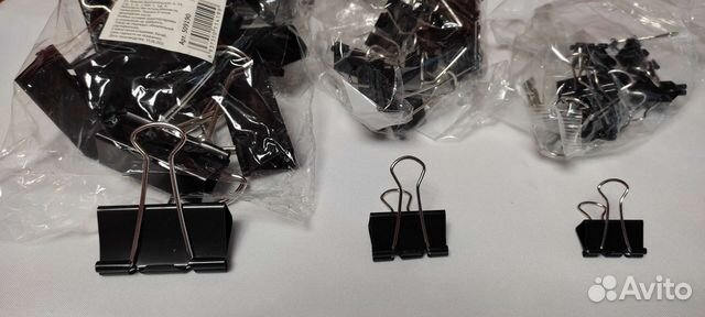 Зажим для бумаги 24,31,51 мм