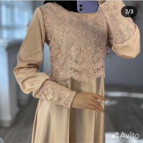 Шелковое платье