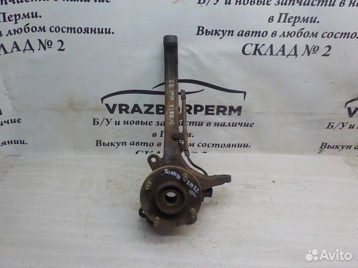 Кулак поворотный передний левый Hyundai Sonata EF