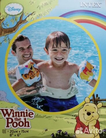 Новые Нарукавники детские от 1 до 3 лет intex