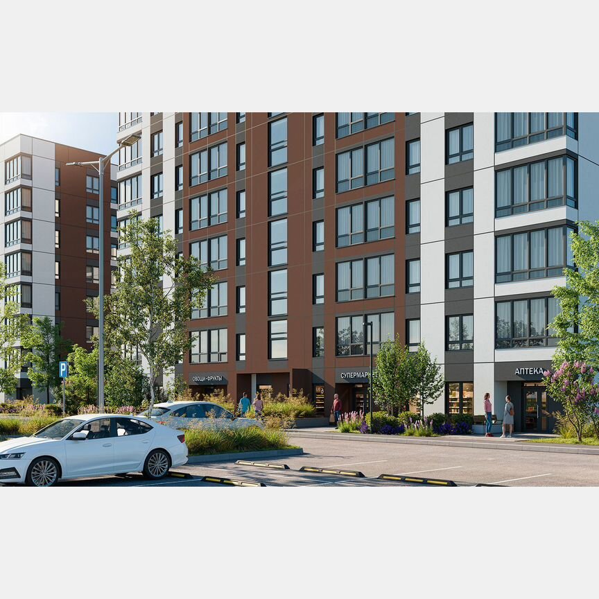 1-к. квартира, 30,2 м², 6/8 эт.