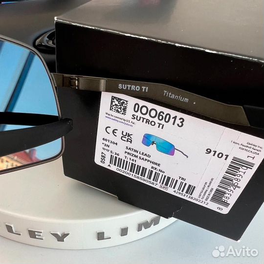 Очки Oakley Sutro Ti Prizm Sapphire Титановые