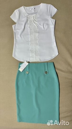 Rinascimento юбка (Италия) + 5 блузок (Турция)