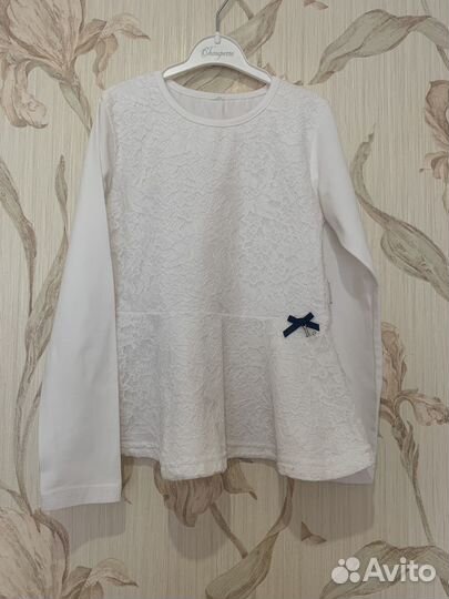 Школьная блузка 128