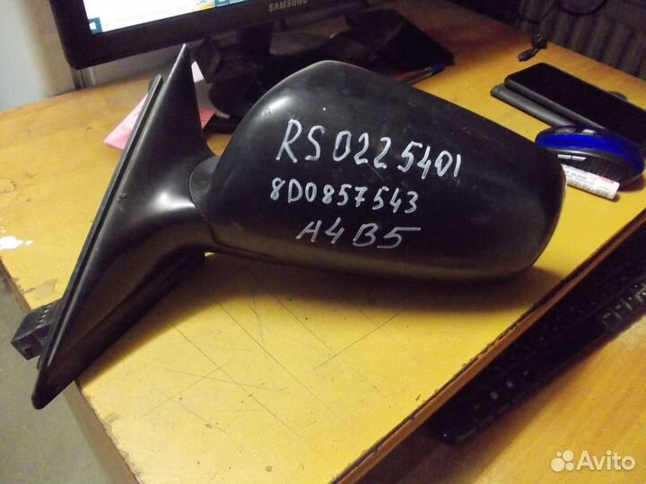 Audi a4 b6 корпус зеркала левого