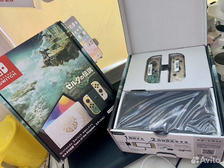 Nintendo switch oled pico (новая, прошитая)