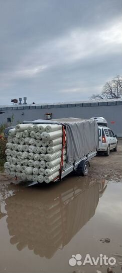 Грузоперевозки с открытым закрытым прицепом буксир