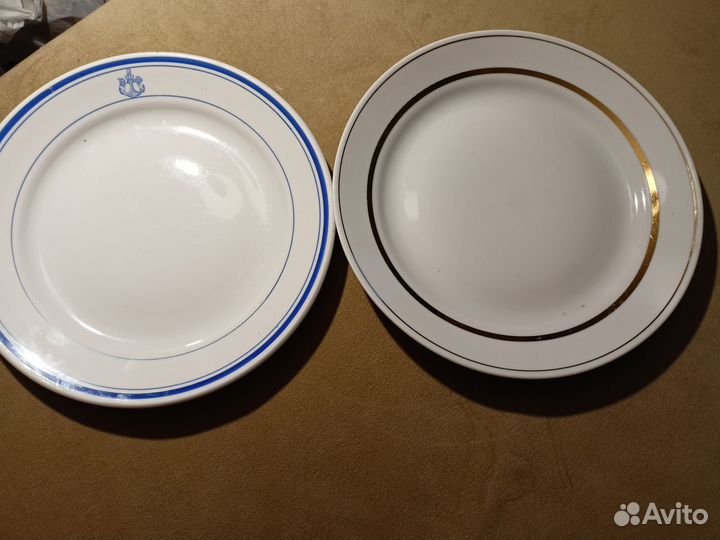 Тарелки Дулево 1956 и 1980гг