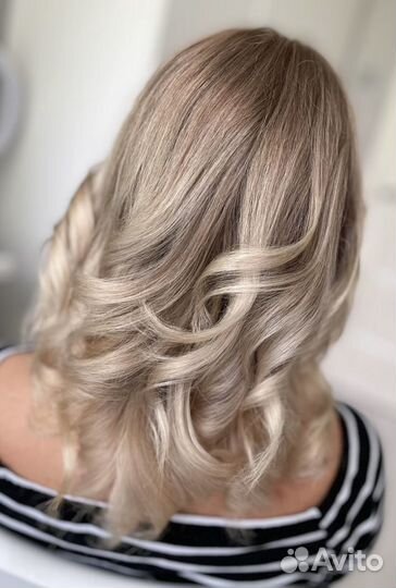 Окрашивание волос СПБ, мелирование, шатуш