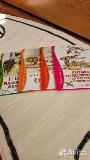 Внеклассное чтение, 4 книги