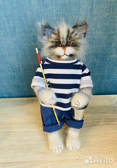 Вязаный котик