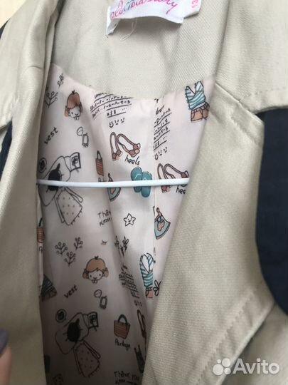 Плащ для девочки