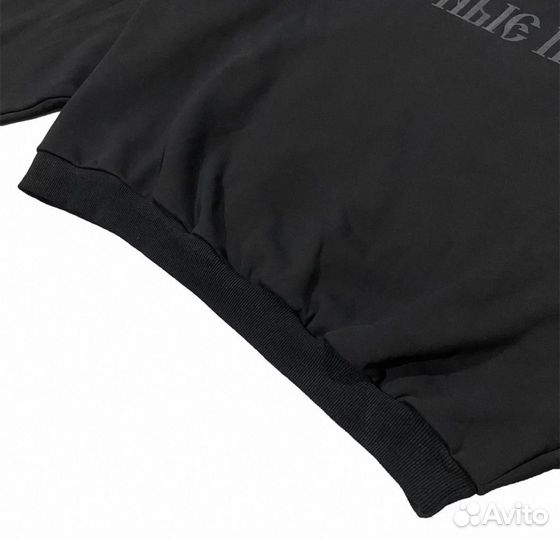 Худи yeezy черные псы