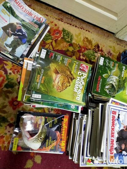 Журналы о рыбалке и охоте