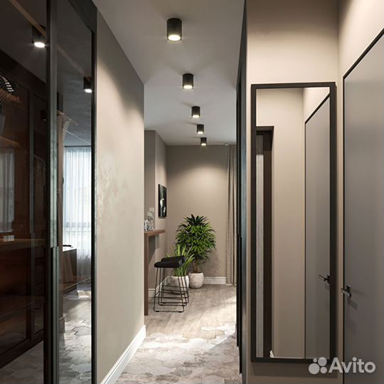 Светильник потолочный спот HL353 хром GX53 41282