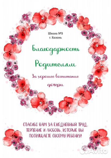 Метрики, открытки, дипломы и многое другое