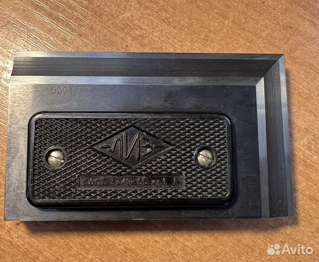 Угольник лекальный ул 100х60 (уц)